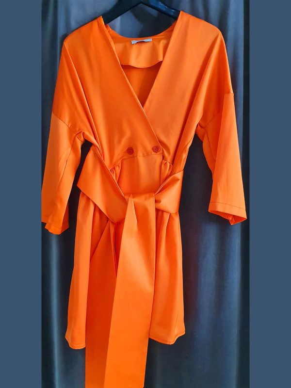 Vestido naranja Cádiz