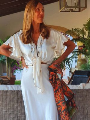 Camisa Devis Beige
