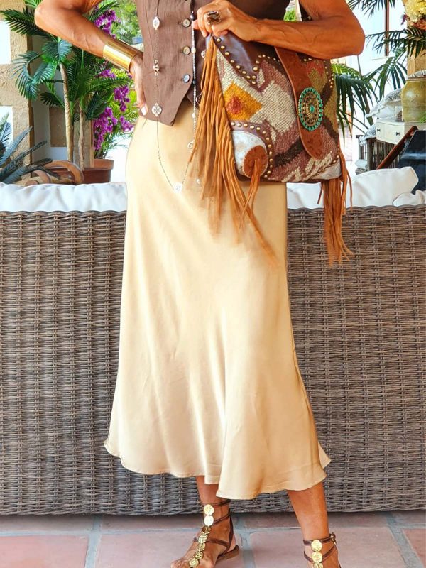Falda Birmania Camel
