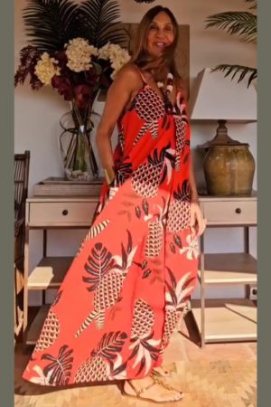 Vestido Yucatán Rojo